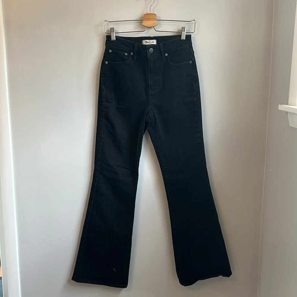 Madewell The Perfect Vintage Flare Jean in Sherborn Wash Size 25 - Picture 7 of 9